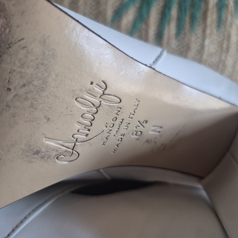 Amalfi White Ankle Boots - Picture 6 of 6